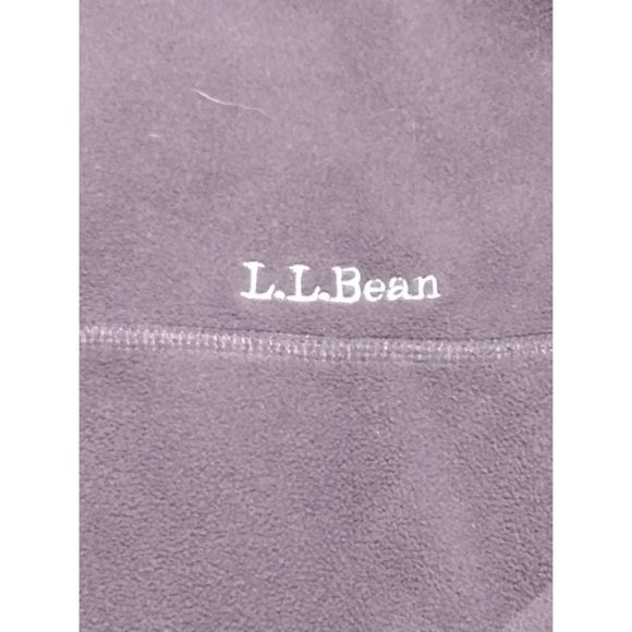 L.L. Bean Men's Vintage Fleece Zip Up Polartec Navy Blue‎ XL Sweatshirt - Picture 6 of 7